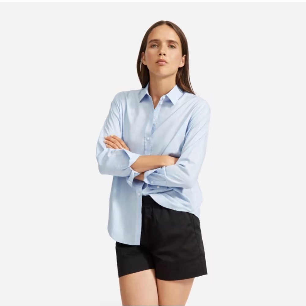 Everlane Silky Cotton Relaxed Shirt